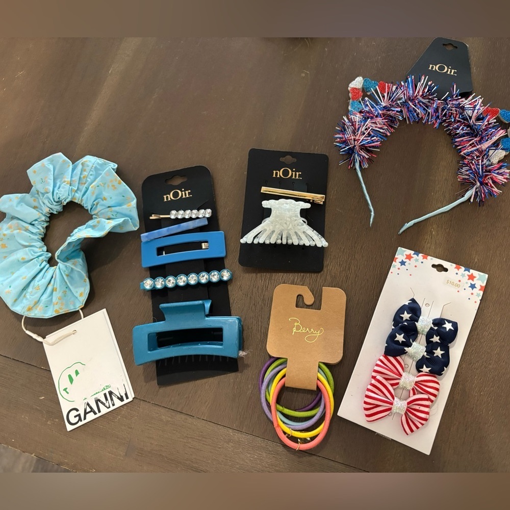 Lot of Colorful Hair Accessories